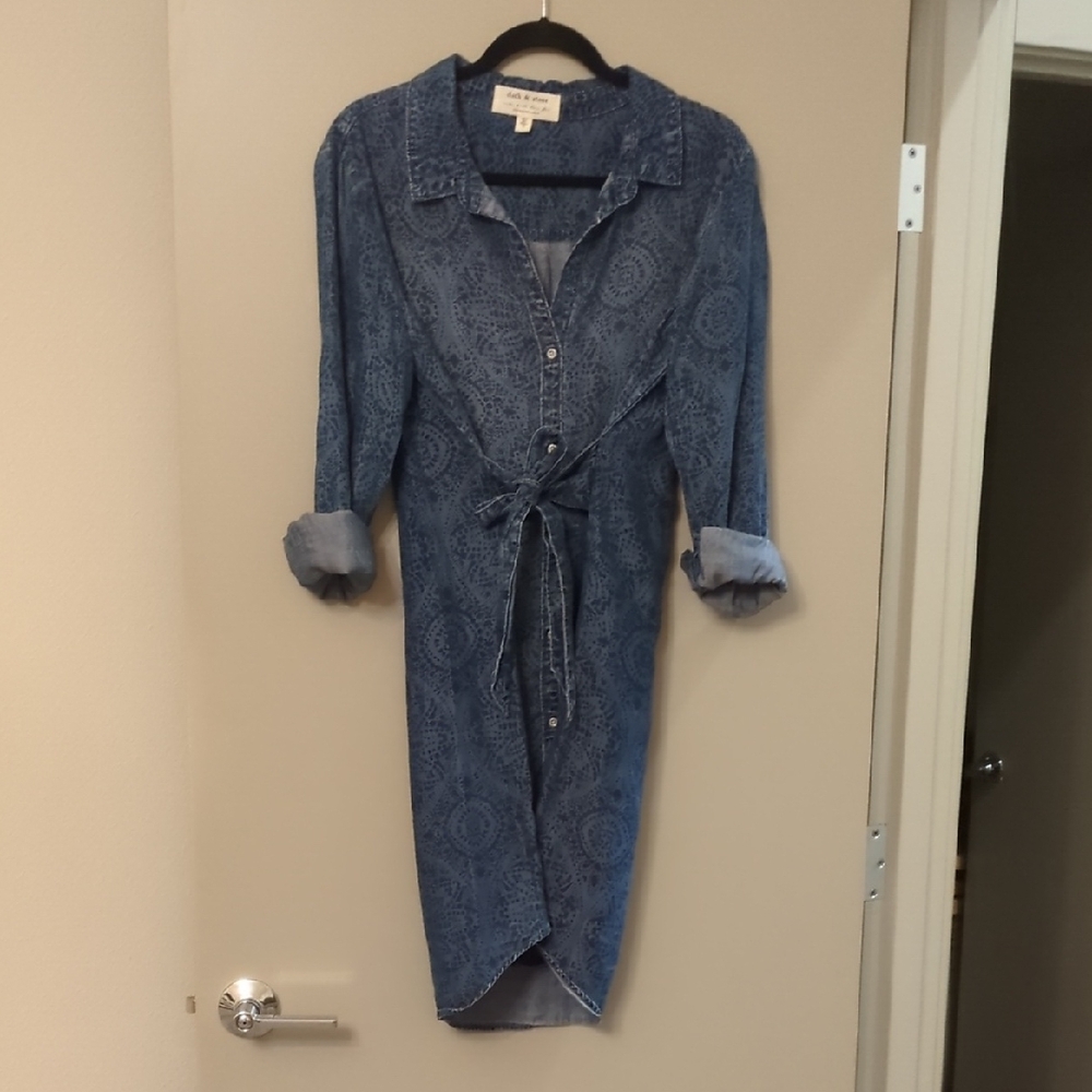 Blue Denim Dress